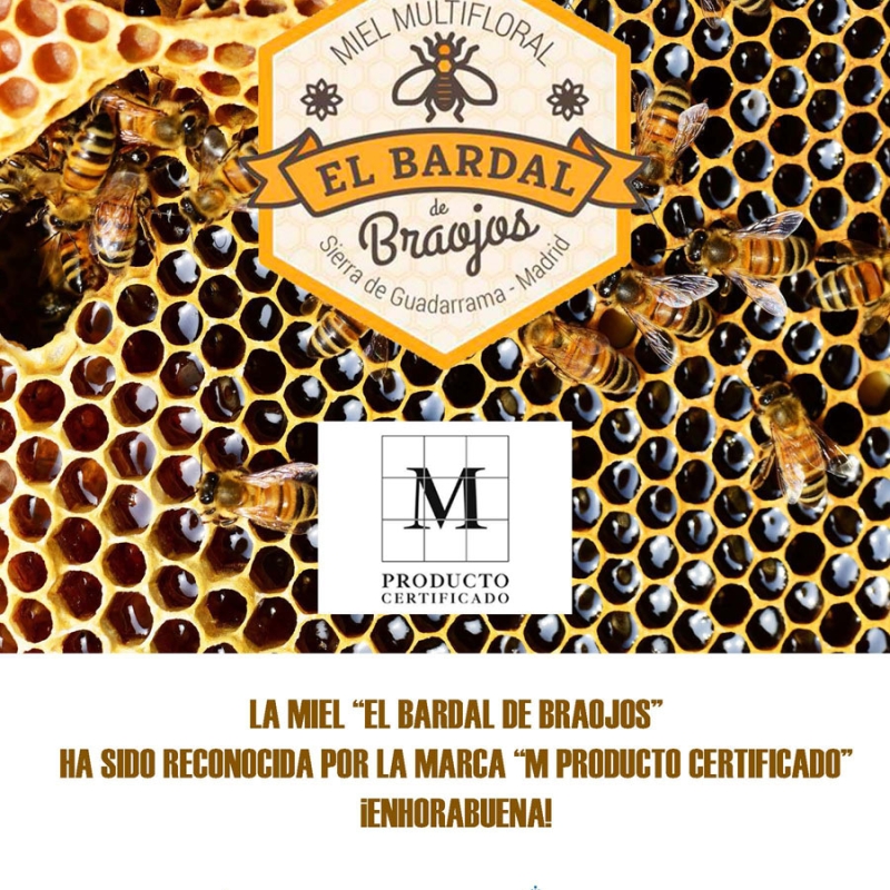 Miel El Bardal de Braojos, producto certificado