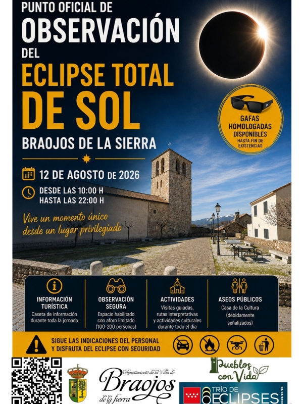 Vive la experiencia del Eclipse Total en Braojos