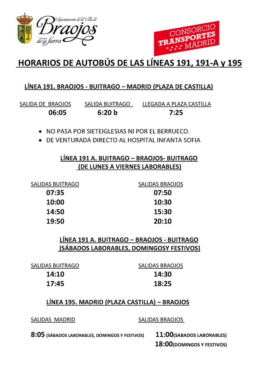 NUEVOS HORARIOS DE AUTOBUS MODIFICADO I