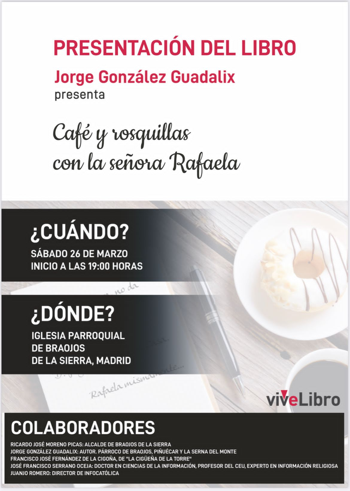 libro cafe y rosquillas con la sra Rafaela