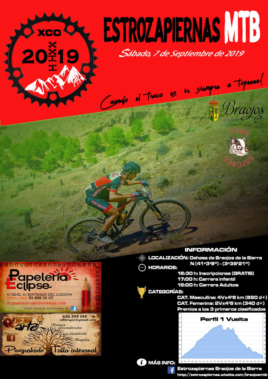 Estrozapiernas MTB Braojos 2019