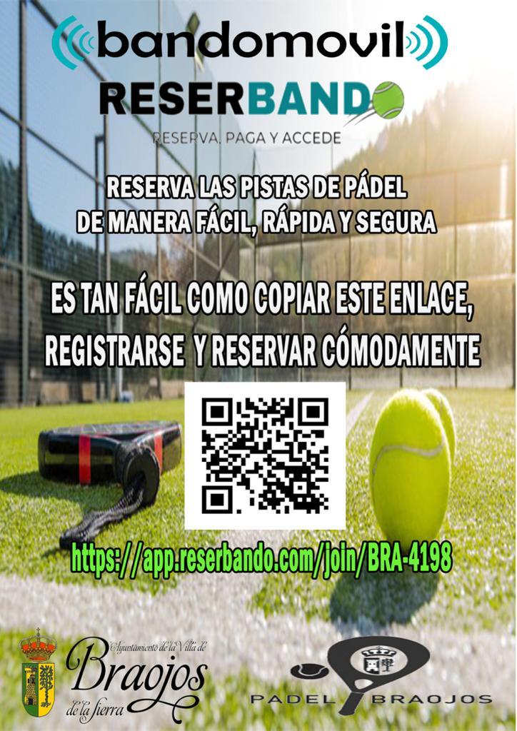 alquiler pistas padel Braojos